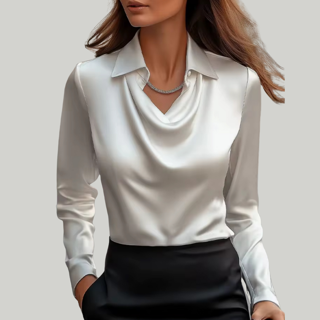 Women's Casual Polo Shirt | Long Sleeve