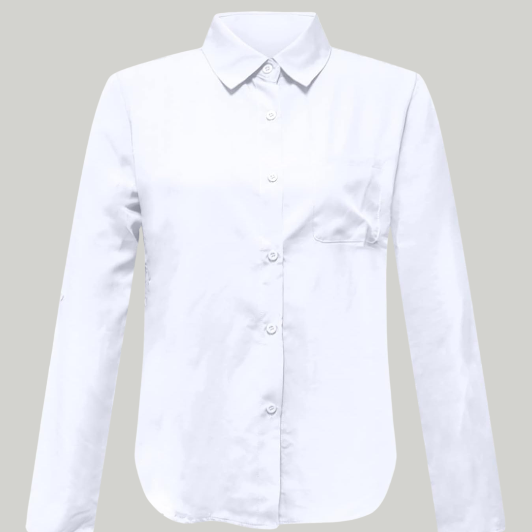 Women's Stylish Polo Shirt | Long-Sleeve