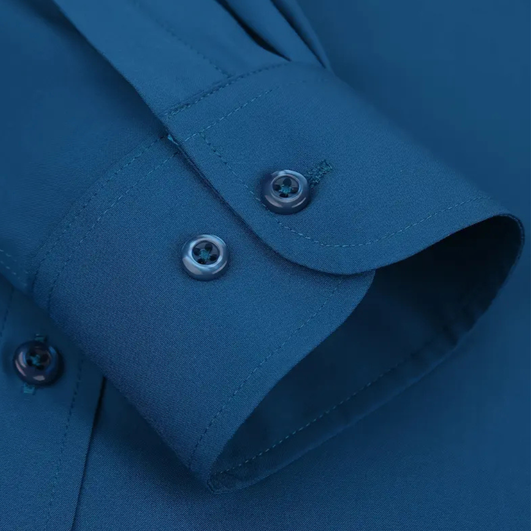 Men’s Everyday Button-Up Polo Shirt | Long Sleeve