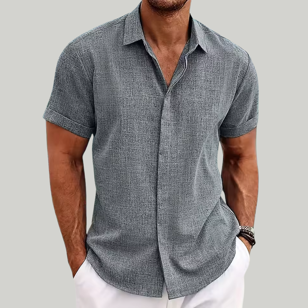 Men's Relaxed Summer Polo Shirt | Short-Seleeved