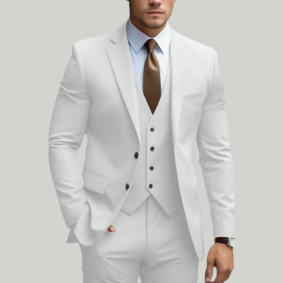 Men's 3-Piece Wedding Guest Suit | Two-Button