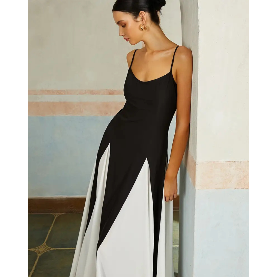Women's Black Evening Dress | Maxi