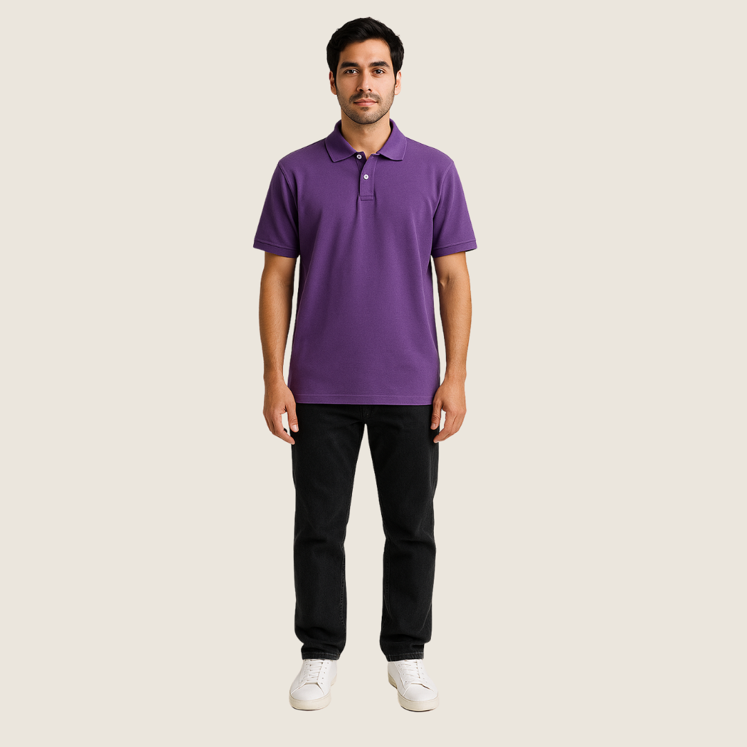 Men's Summer Polo Shirt | Loose Fit