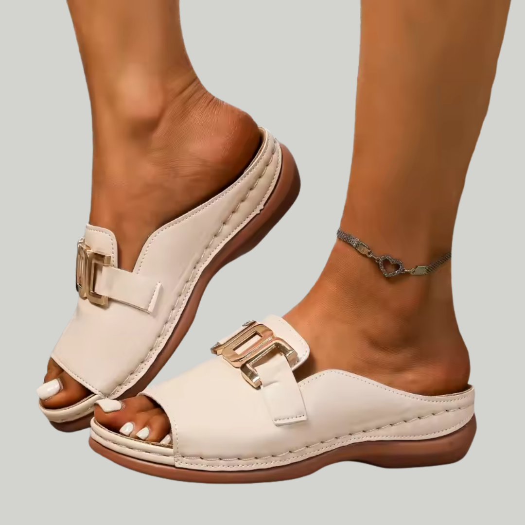 Women's Flat Walking Sandals | Slip-On