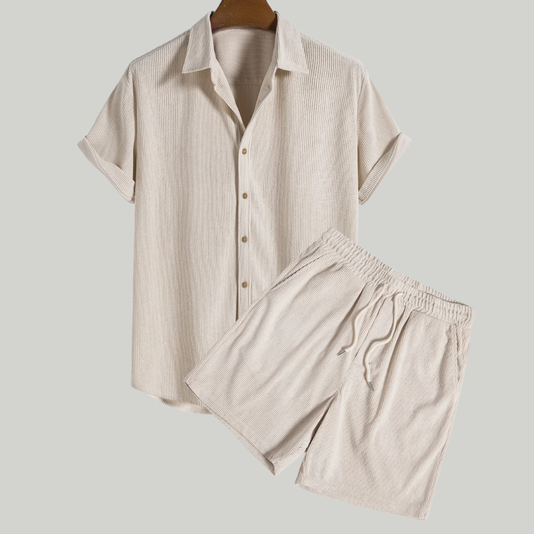 Men's Shirt & Shorts Summer Co-Ord | Two Piece