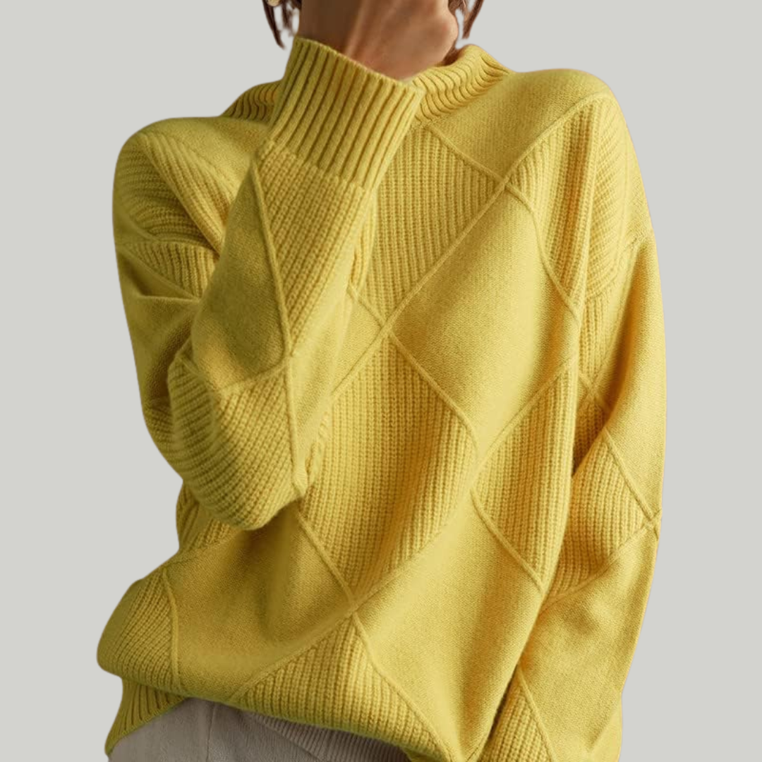 Women’s Winter Turtleneck Sweater | Long-Sleeve