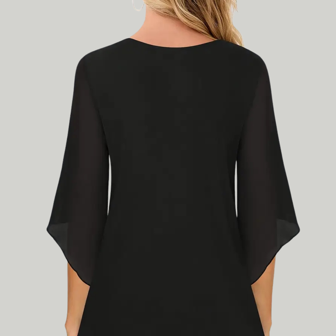 Women's Summer Blouse | V Neck