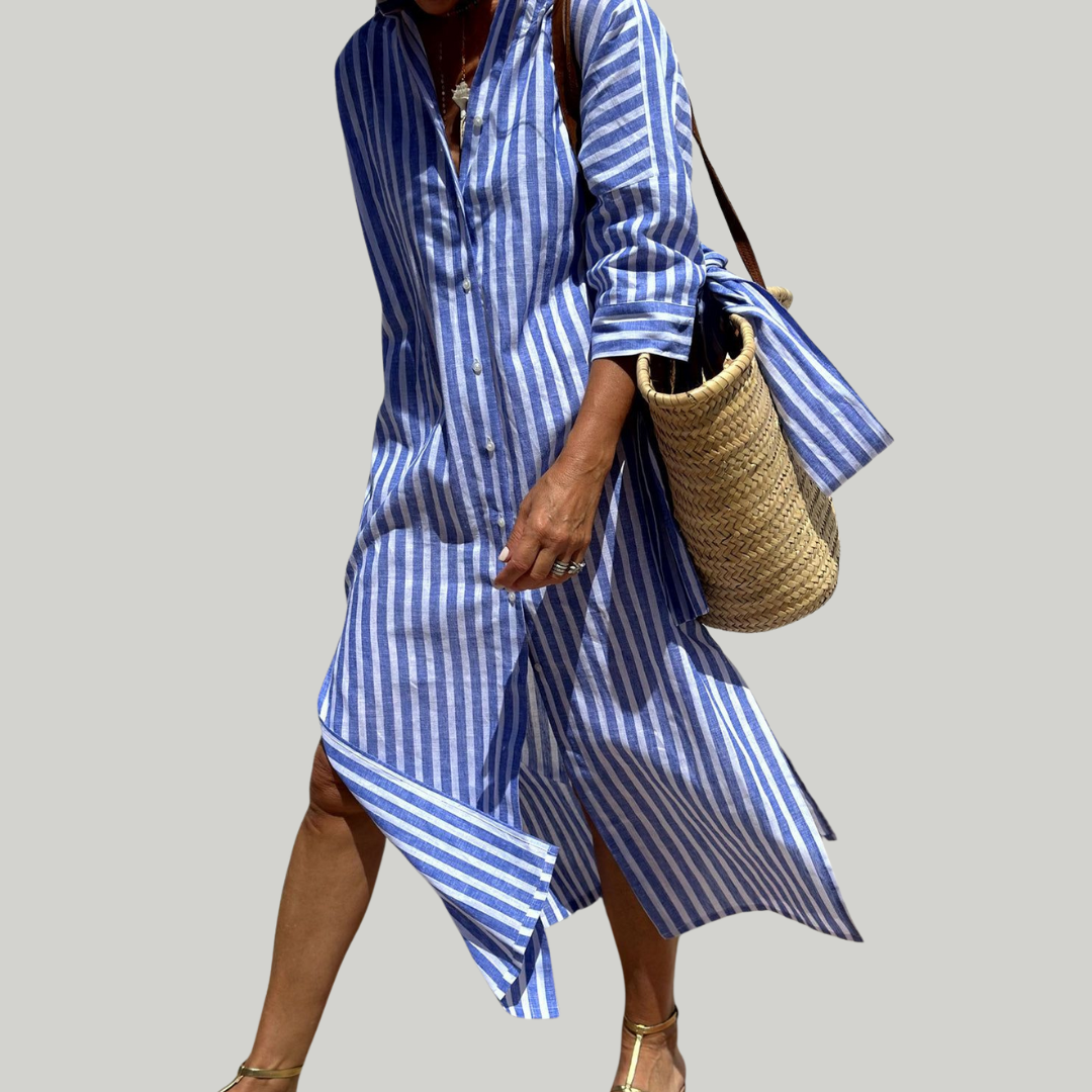 Women's Summer Shirt Dress | Maxi