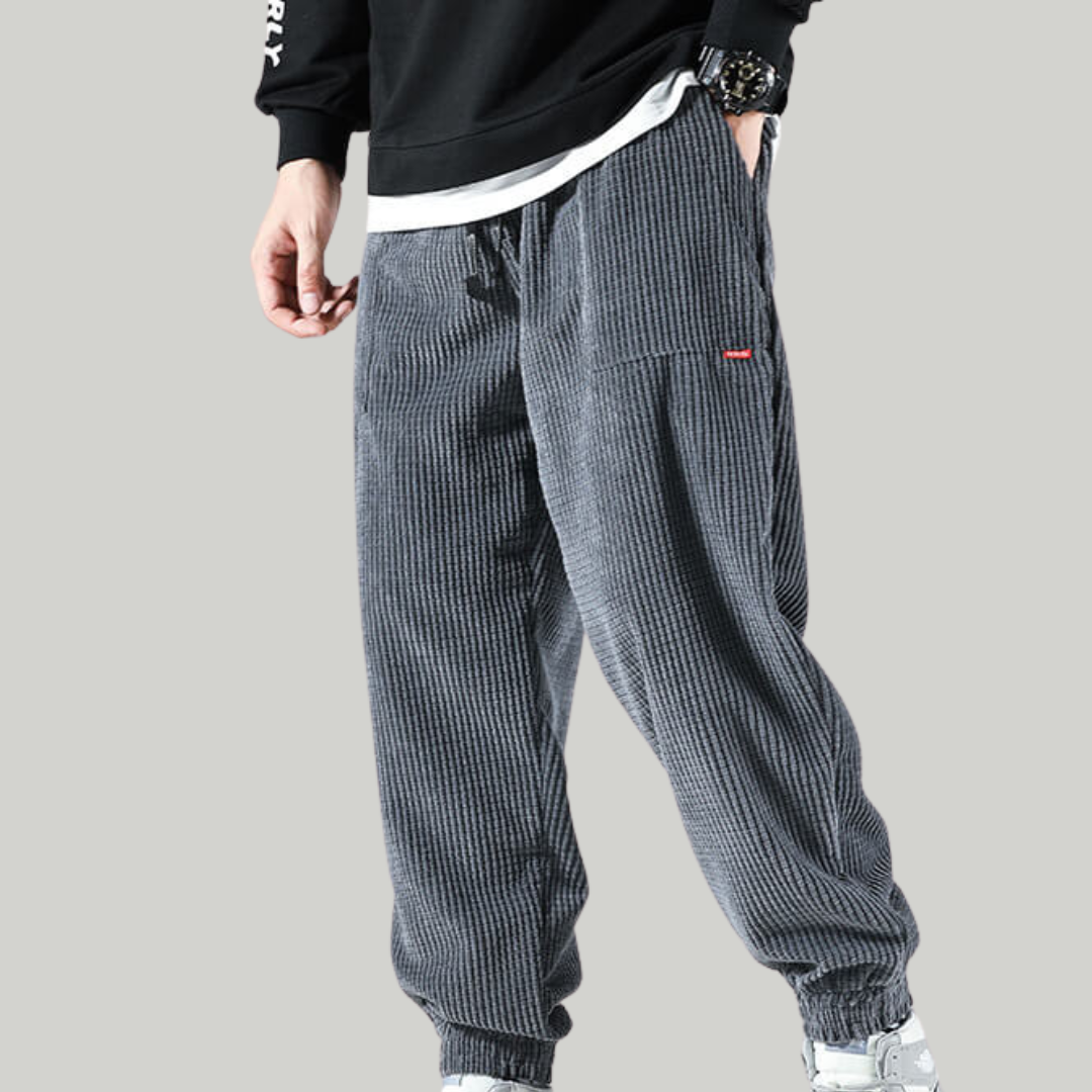 Men’s Relaxed Fit Work Trousers | Wide-Leg