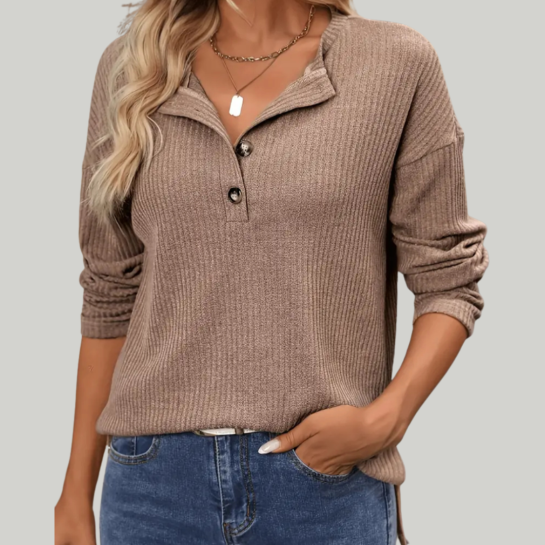 Women's Crochet Winter Sweater | Long Sleeve