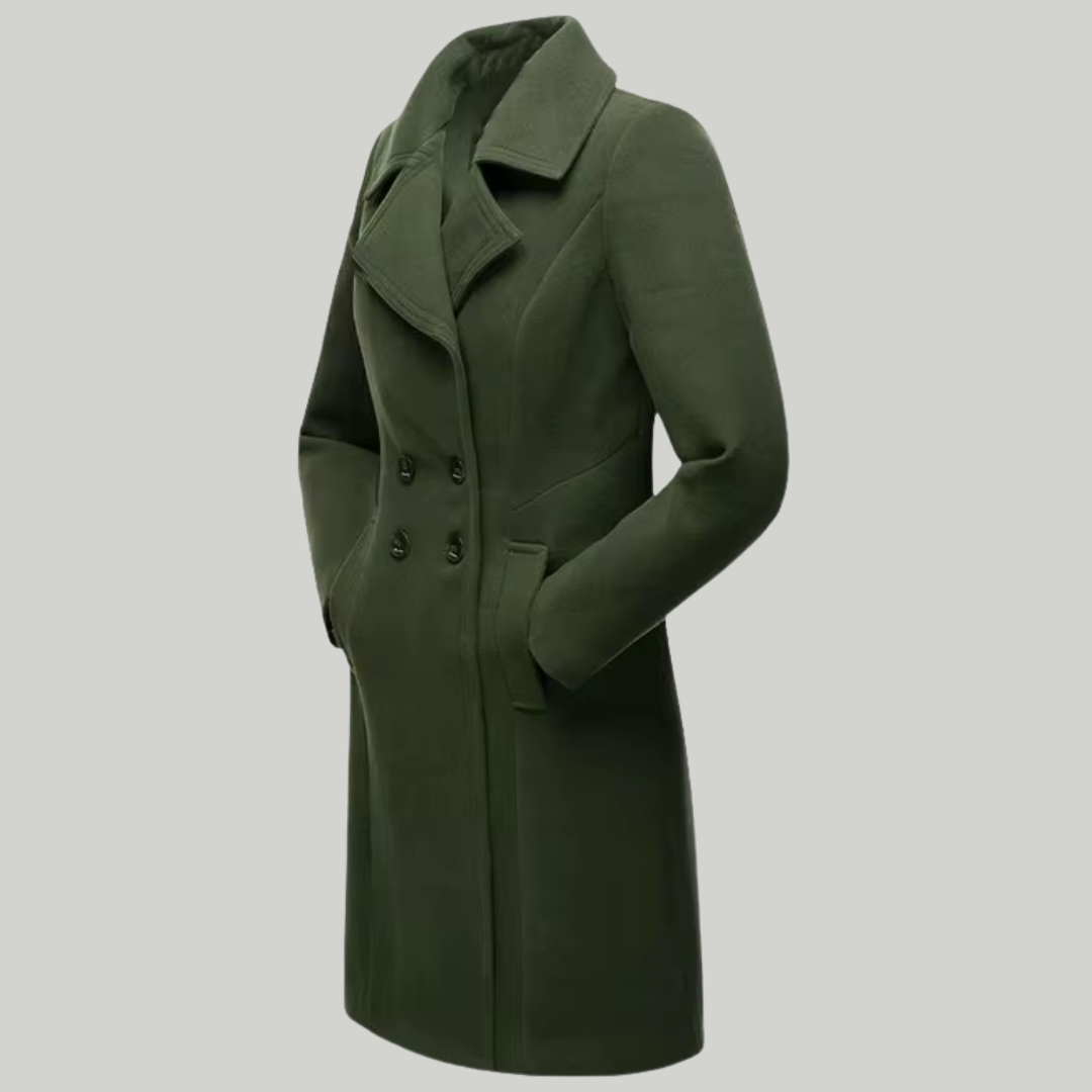 Women's Long winter Trench Coat | Weatherproof