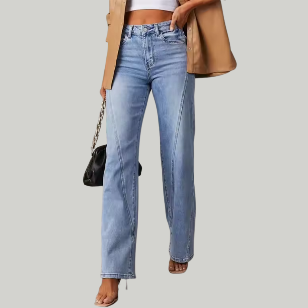 Women's Regular Slim Pants | High Waisted