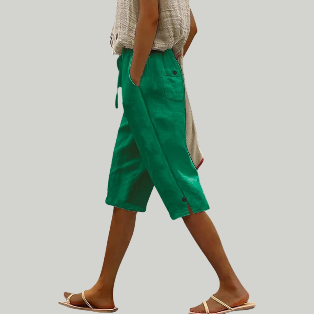 Women's Walking Cropped Pants | Slim-Fit