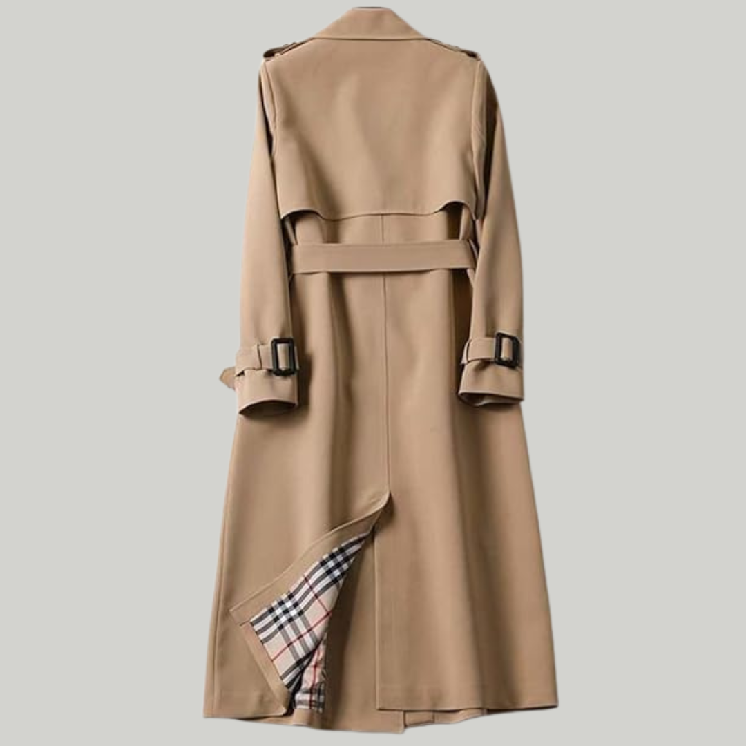 Women's Long Belted Trench Coat | Winter