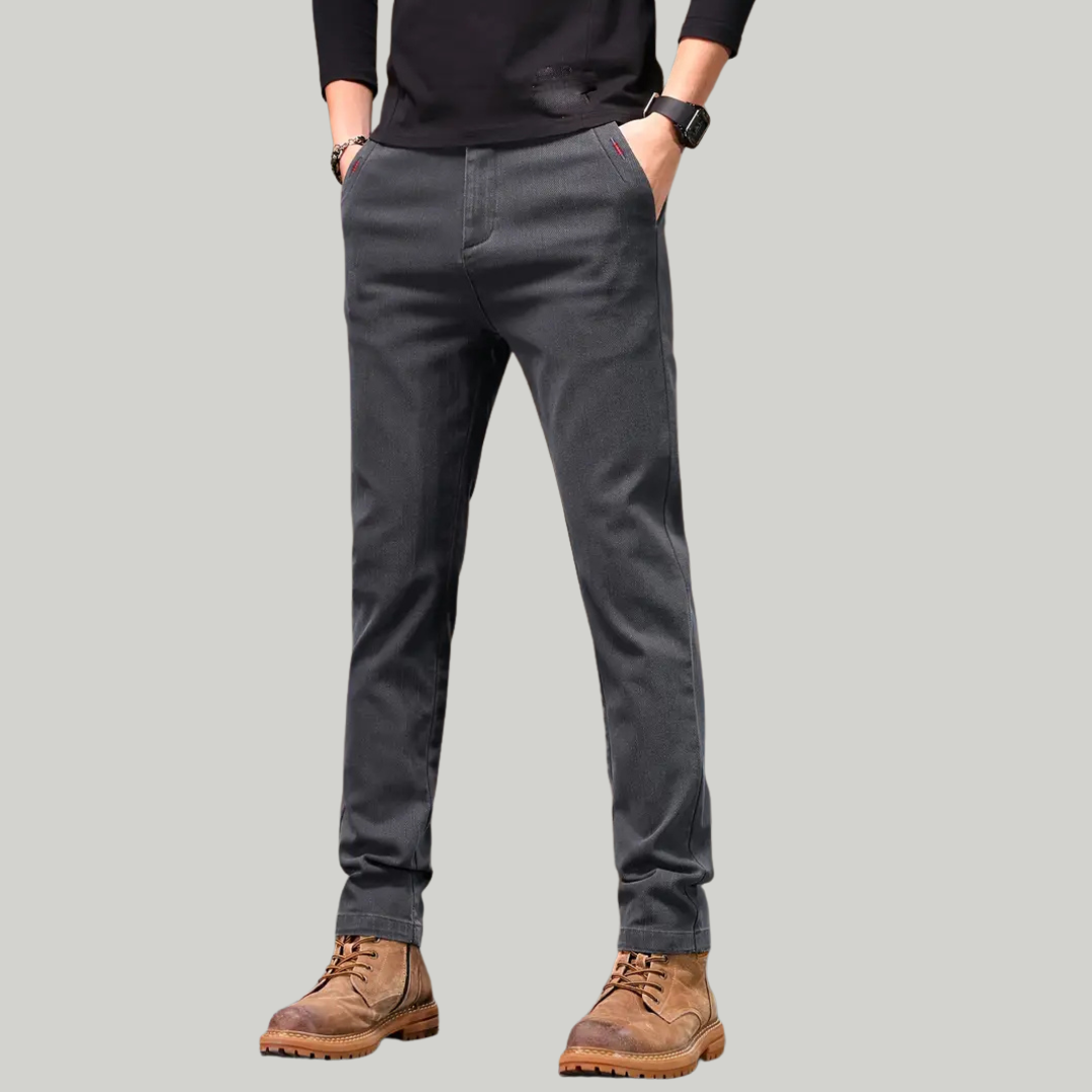 Men’s Soft Knit Work Pants | Slim Fit
