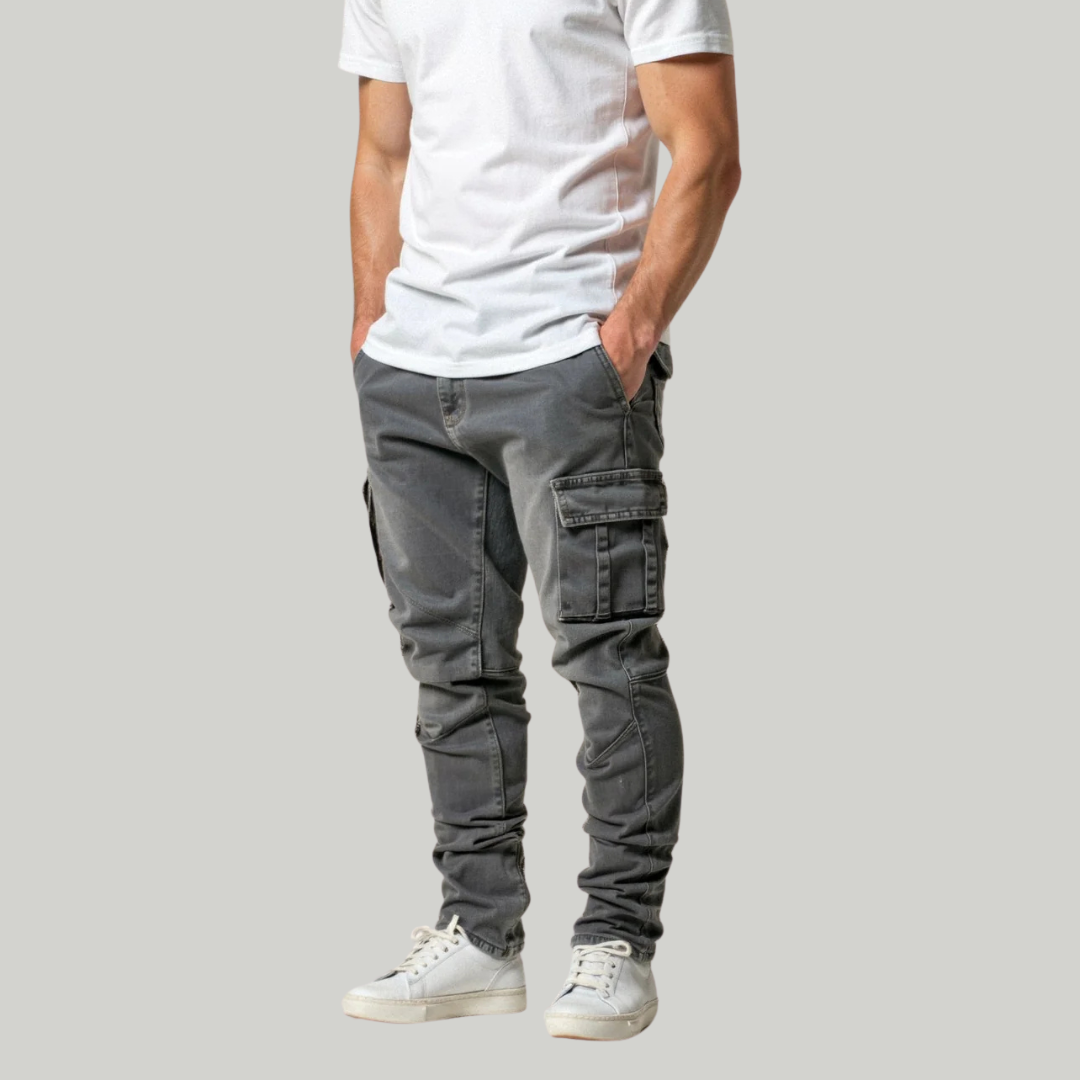 Men’s Loose Fit Cargo Pants | Wide Leg