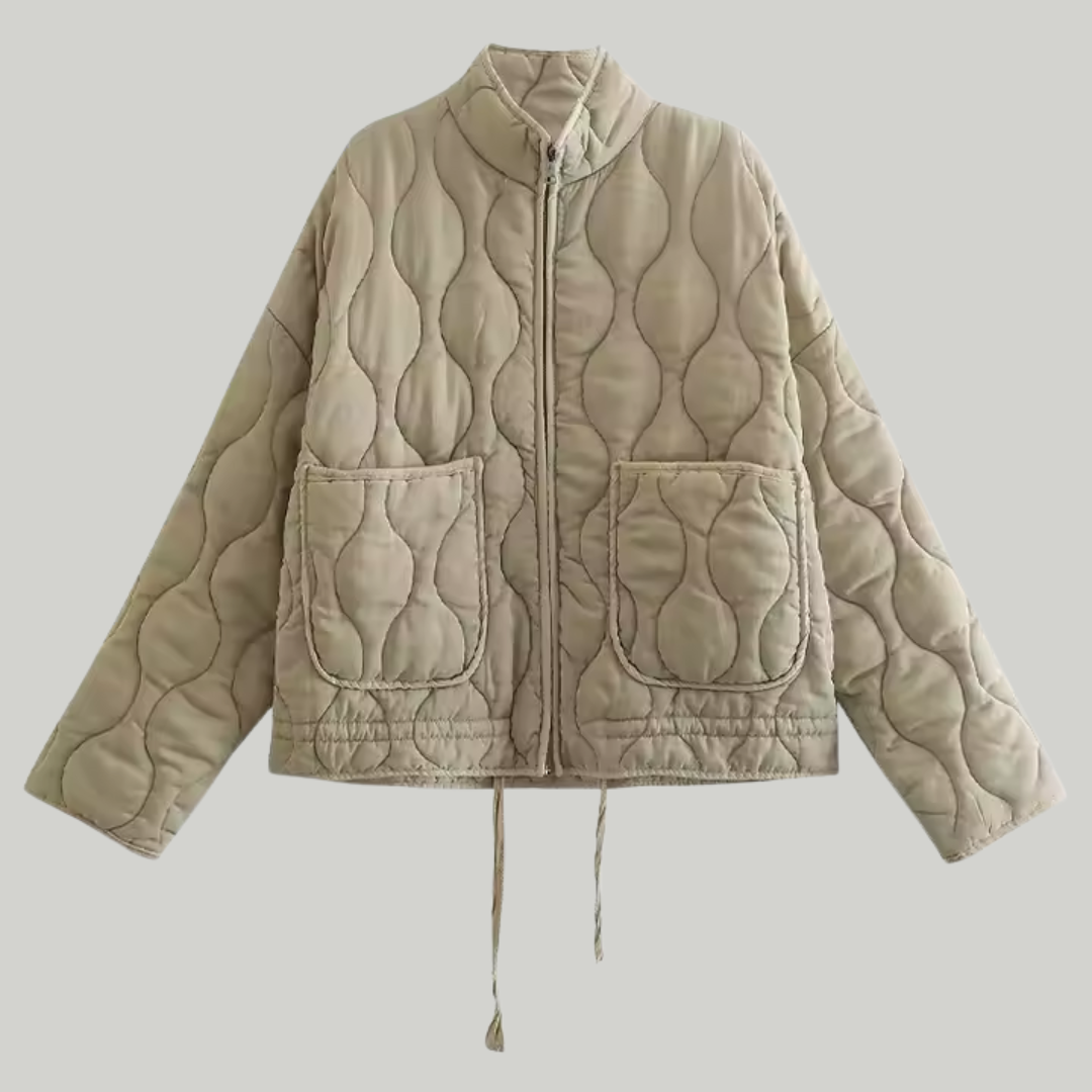 Everyday Zipper Winter Bomber Jacket | Pocket