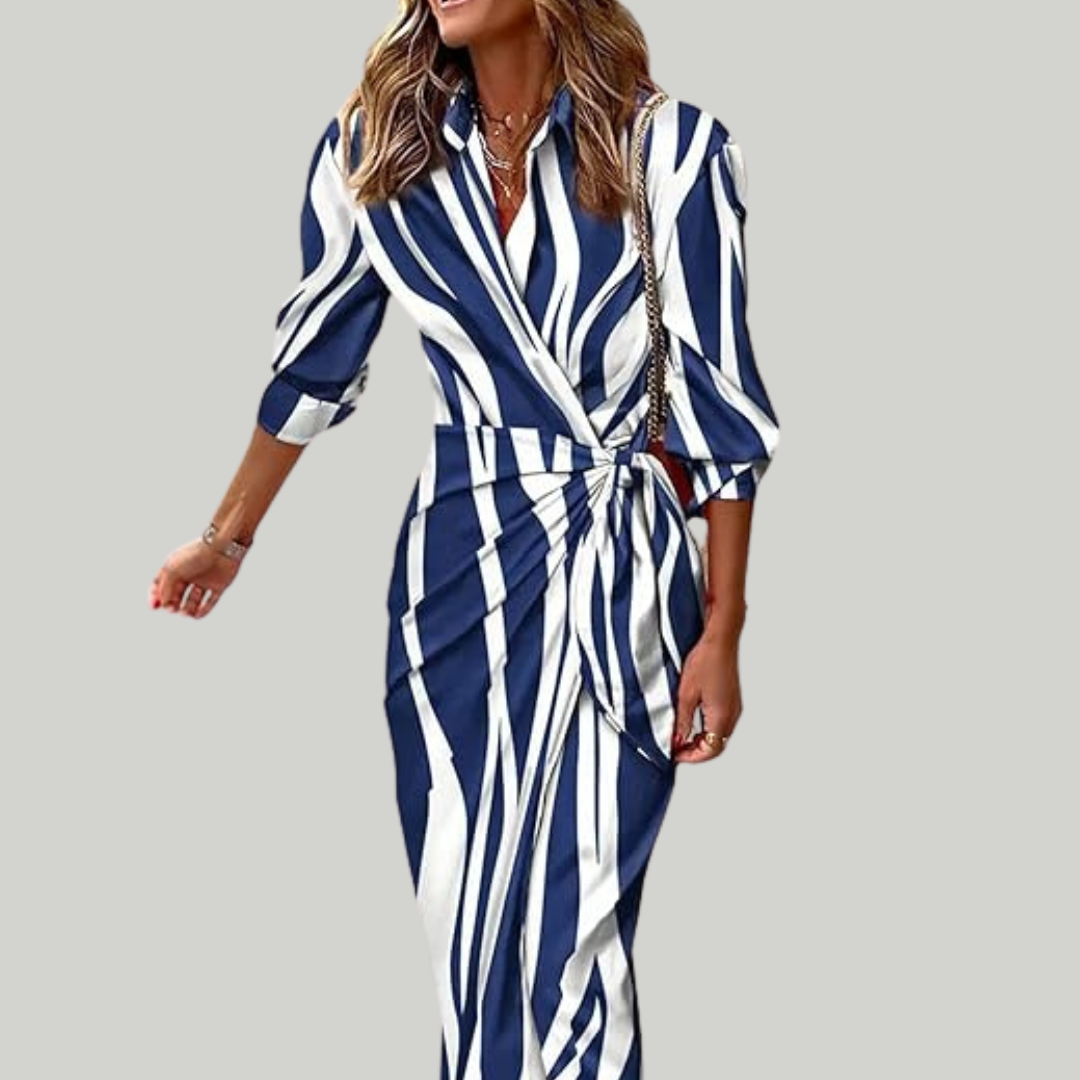 Women's Summer Wrap Dress | Maxi