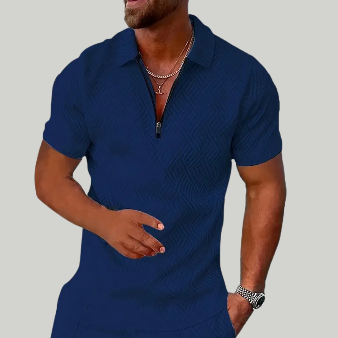 Men's Tight Casual Polo | Short Sleeve