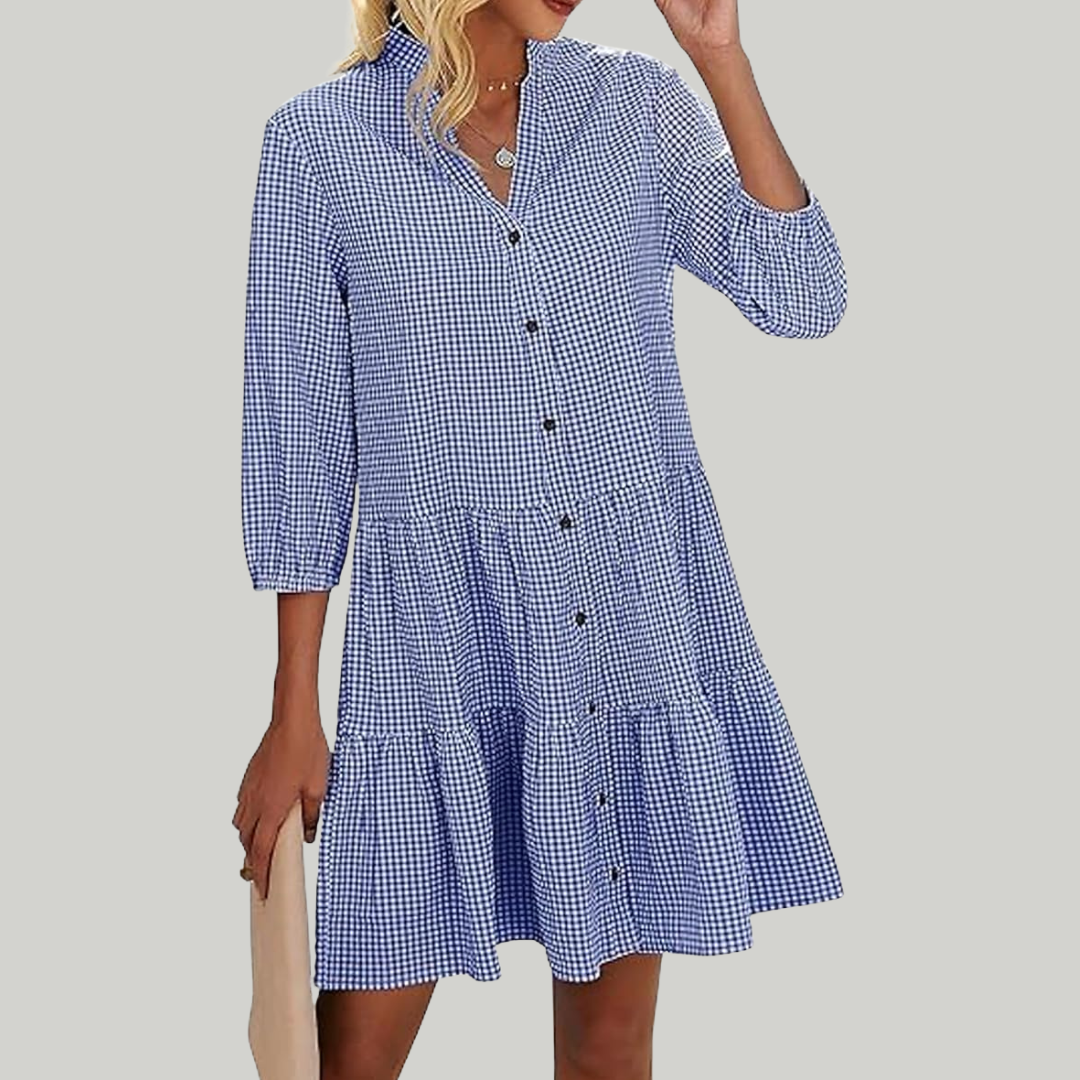Women's Summer Shirt Dress | Midi