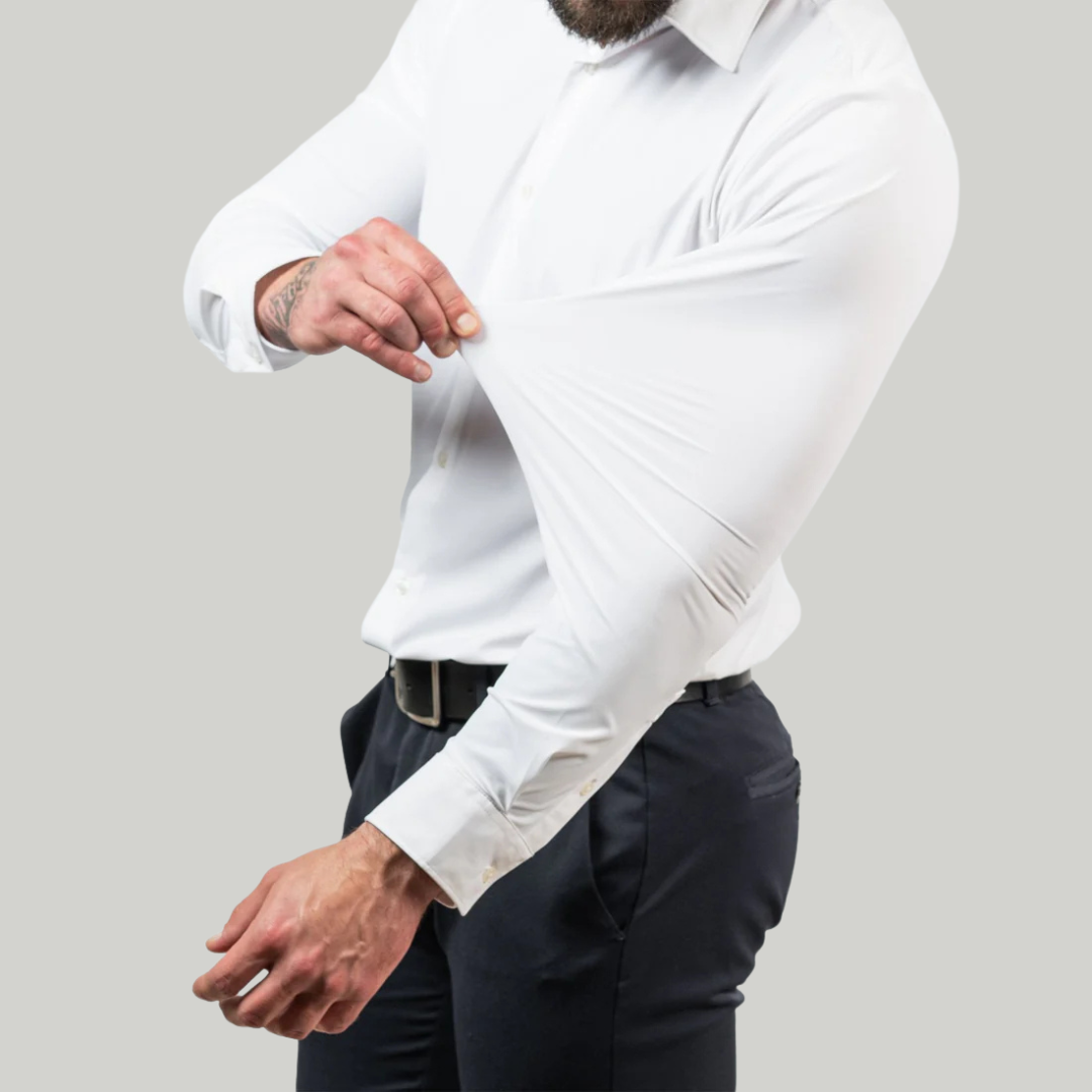 Men's Tight Work Polo | Long Sleeve