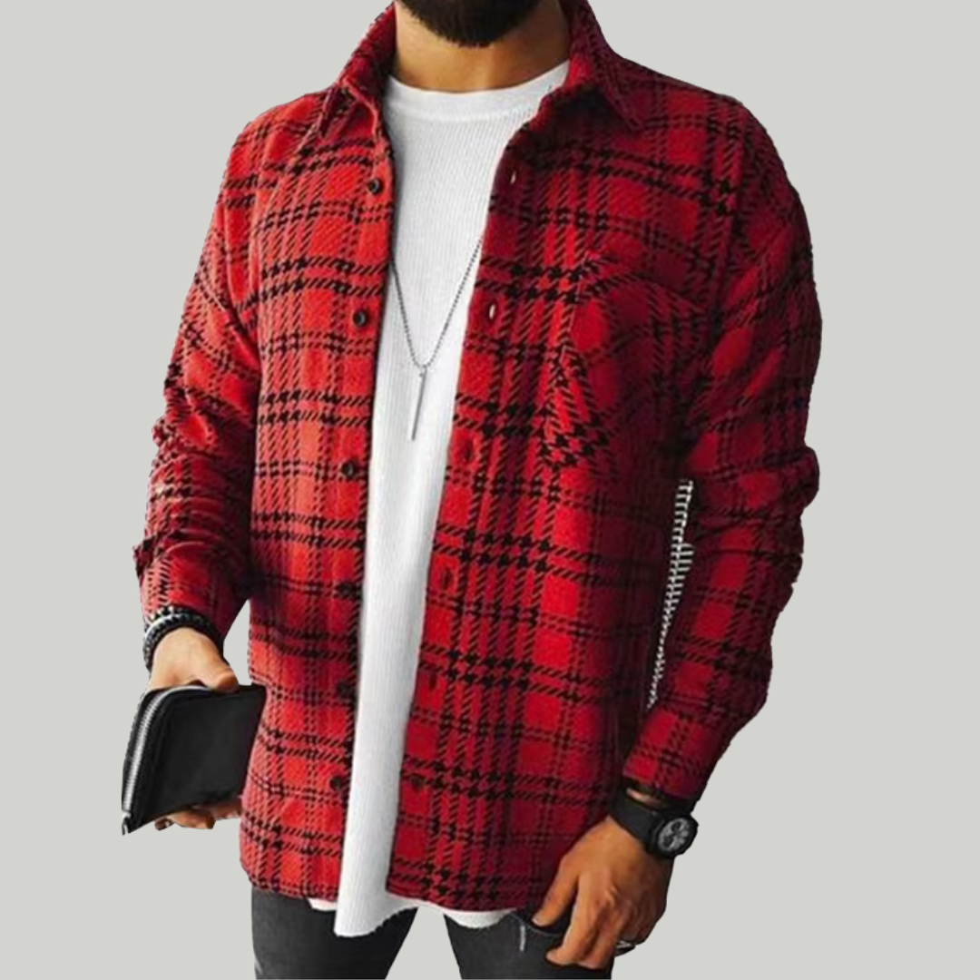 Men's Flannel Winter Shirt | Regular-Fit