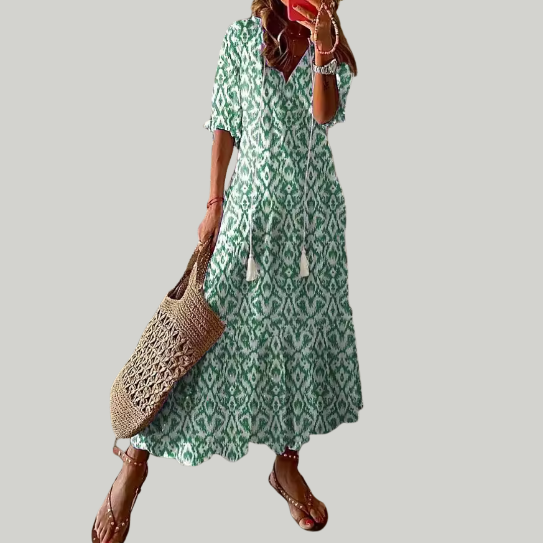 Women's Summer Floral Dress | Maxi