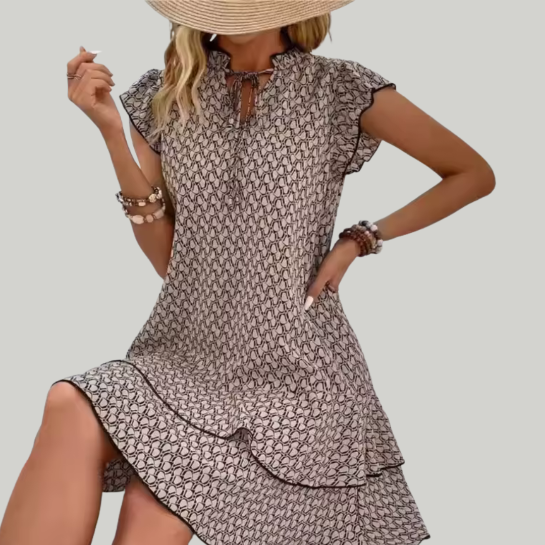 Women's Fancy Summer Beach Dress | Mini